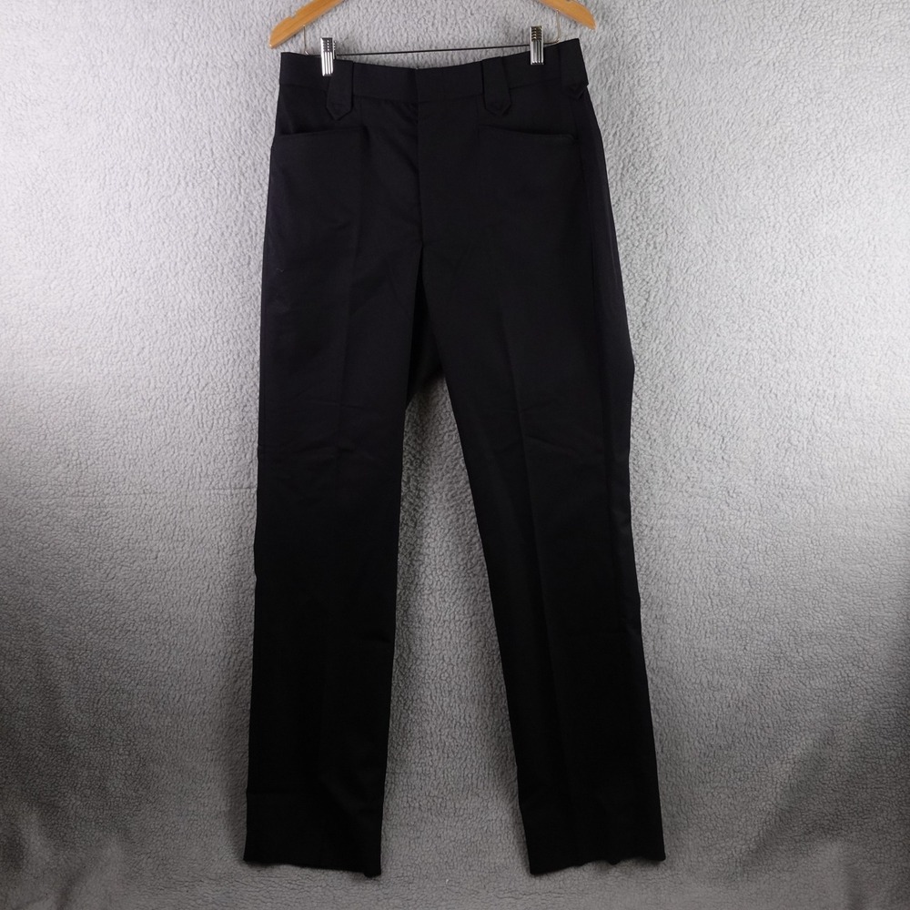 Circle S Mens Ranch Pant CP6729 B0 Black Wool Blend Western Trousers Size 34